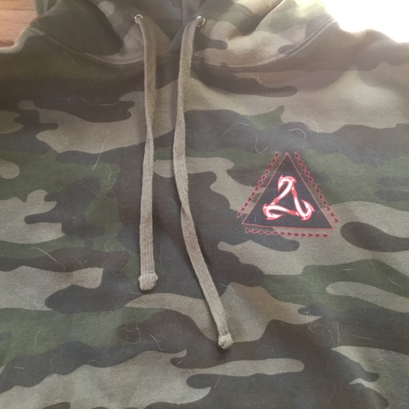 Longman Jui- jitsu hoodie Kauai camo S camouflage small  champion lives martial - Picture 4 of 11